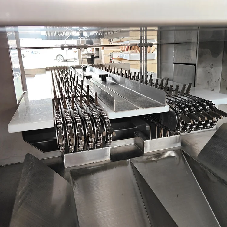 Heavy duty automatic bone saw machine for cutting frozen meat