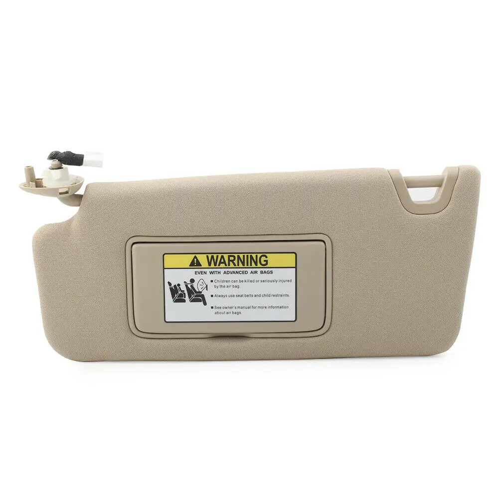 83280-TA5-A51ZA 83280TA5A51ZA Left Driver Side Sun Visor w/Light For Honda Accord 2008-2012