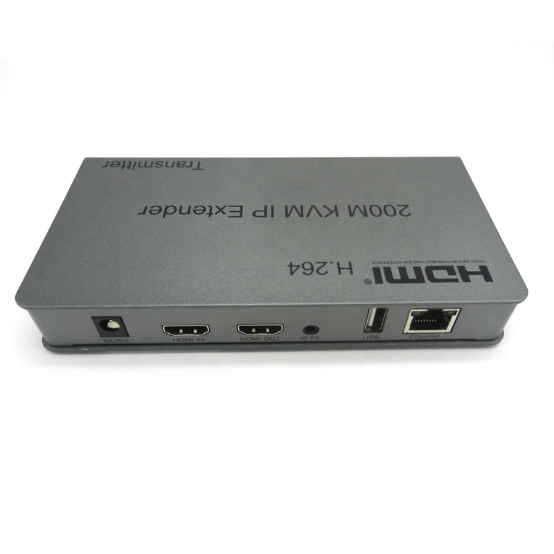 200 м через lan cat5e/cat6 ethernet кабель KVM HDMI USB удлинитель hdmi
