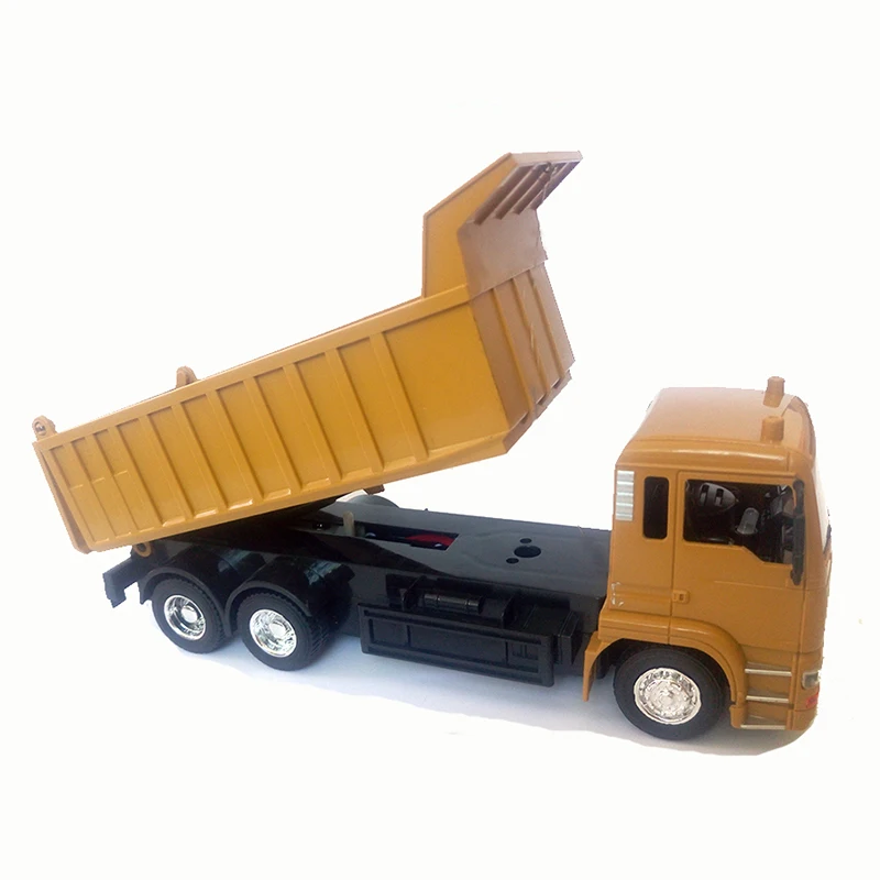 Hot sale 8 Channel RC Car engineering dump truck toy 1:24 remote control tipper truck