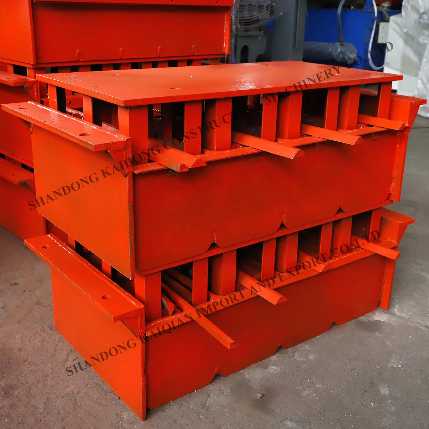 Cheap and Durable Concrete Block Making Machine Mould for Cement Blocks Interlocking Brick Making Machine Mold for Sale