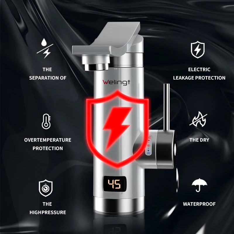 The new Electric faucet heater tap in Kitchen Faucets Namely hot electric water heater for kitchen and bathroom