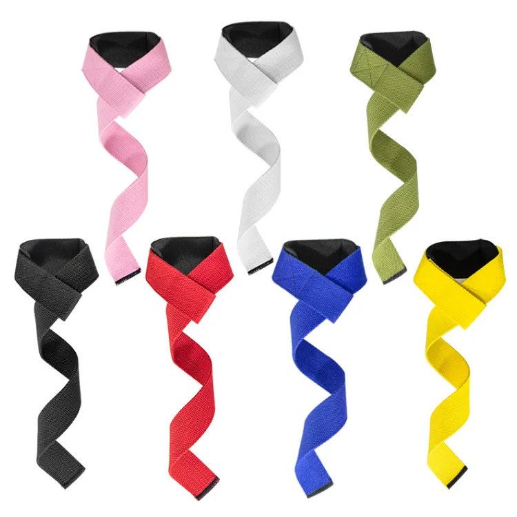 High Elasticity Gym Customized Wholesale Custom Weight Wrist Leather Lifting Wrist Strap