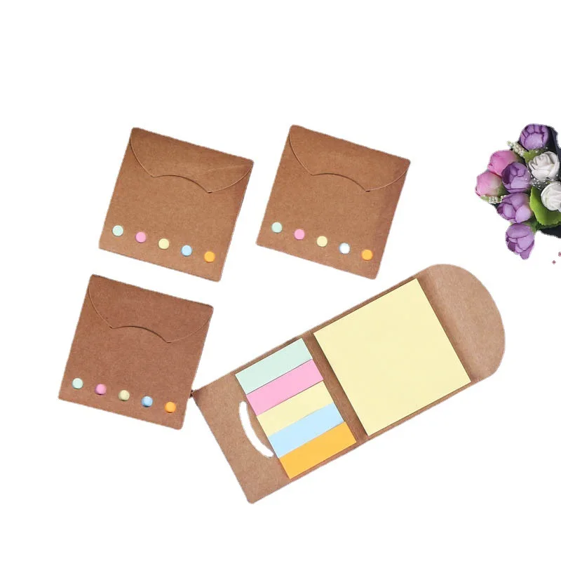 Ready to ship school and office notebook supplier stationery accessories china custom printing reusable notepad sticky notes