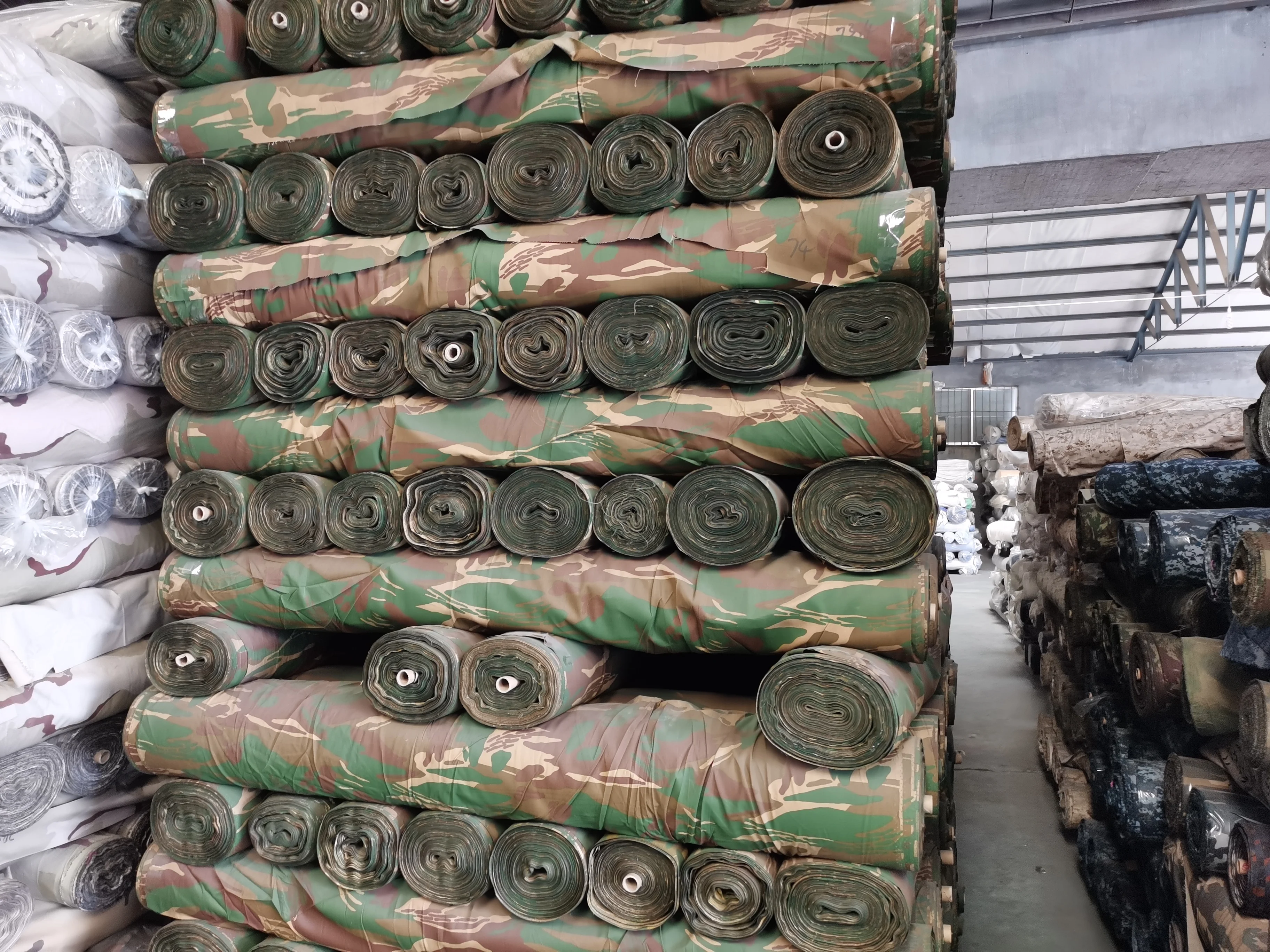 Camouflage fabric  printed fabric In stock  mix kinds