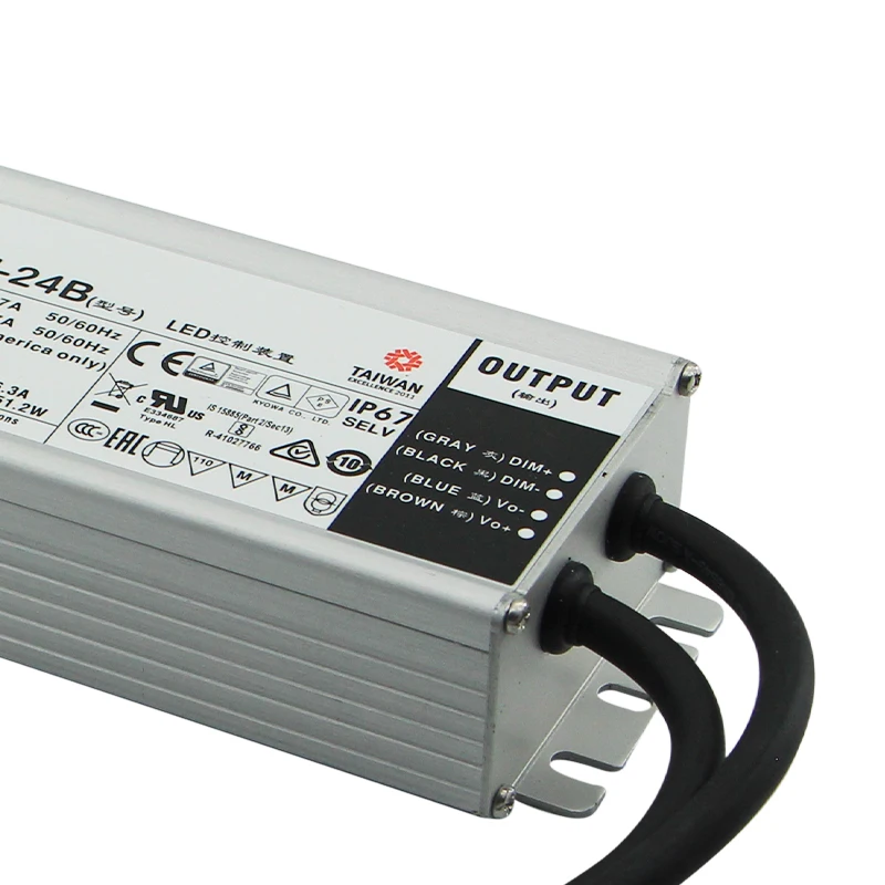 Оригинальный HL-150H-42B 150 Вт 42В 0-10V затемнения светодиодный драйвер