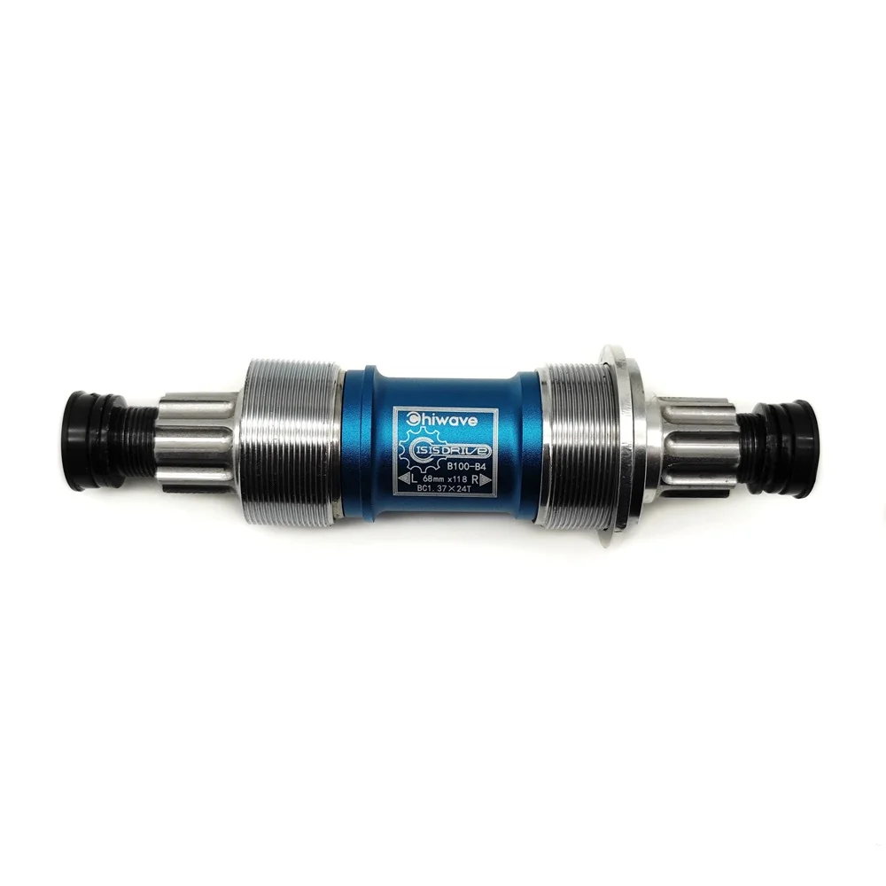 Bicycle BB Sets MTB ISIS system Bottom Bracket Axle with sealed bearing Bike Crank axle 7075 aluminum B.B sets