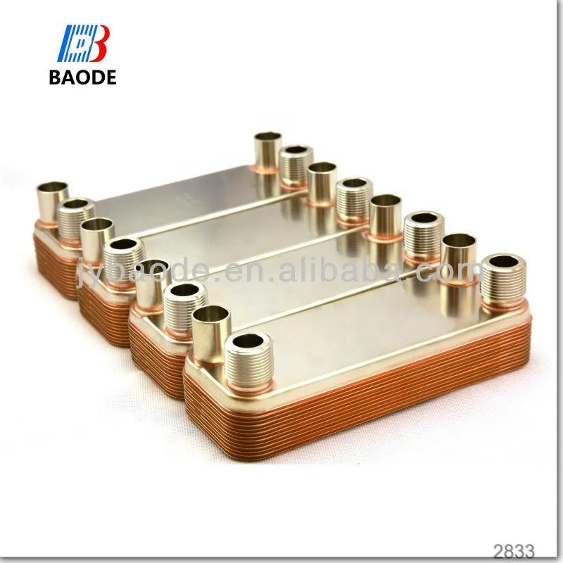 Elegent Series titanium sea water elevator hydraulic oil cooler