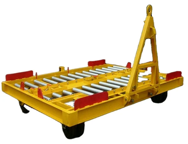 Airport Pallet Dolly Trailer 7T Aircraft Container Dolly LD1 LD2 LD3
