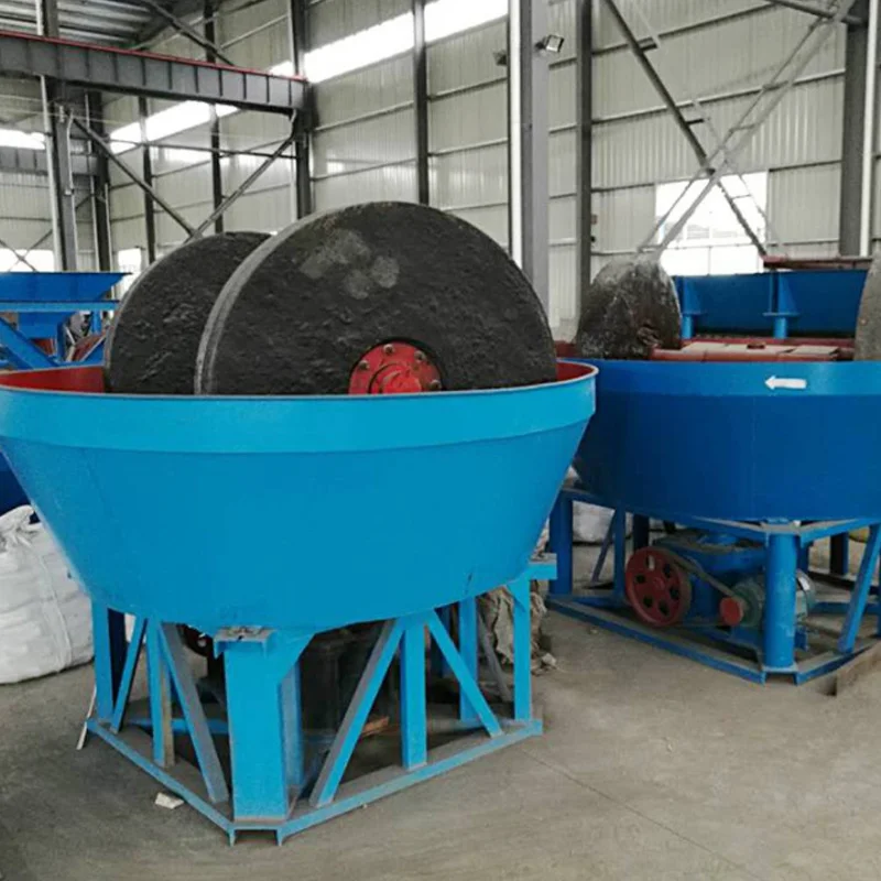 Высокопроизводительная шлифовальная машина для золотистой руды влажная сковорода мельница разделения золота