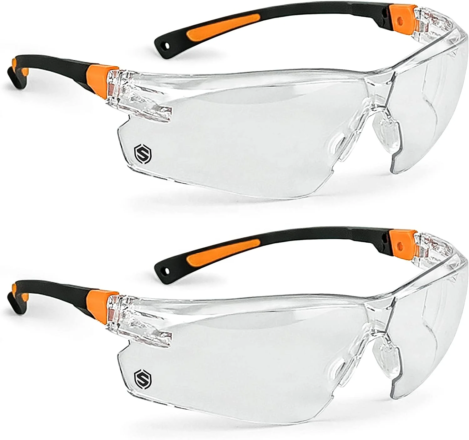 Wejump Safety Glasses Protective Eyewear anti dust scratch fog transparent Work Safety Glasses with Ansi Z87 CE EN166F