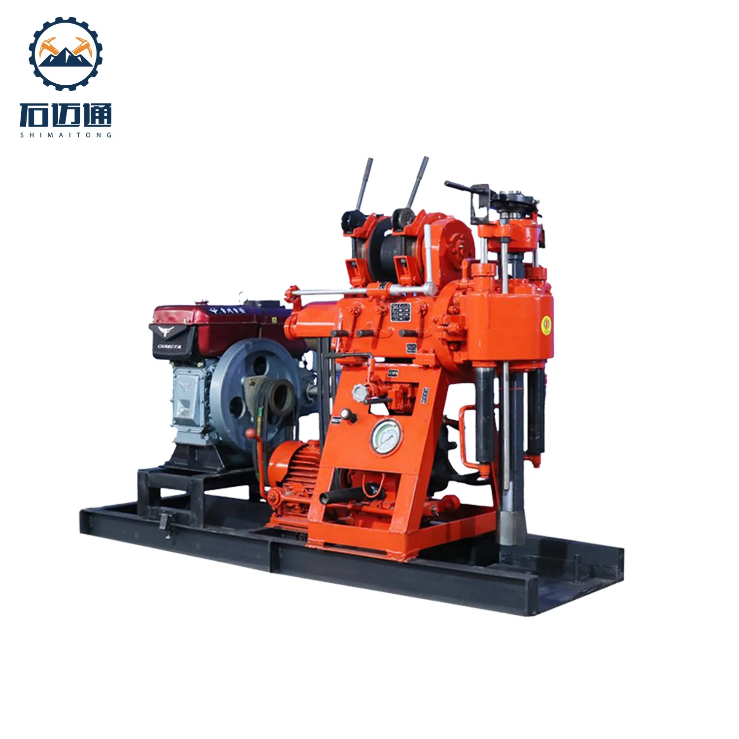 200m DTH Hydraulic Water Well drilling rig machine For core mining