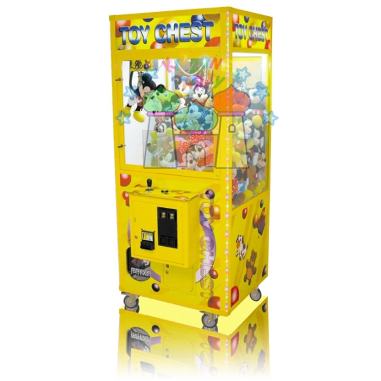Large commercial coin operated small and medium-sized doll equipment toy claw crane machine