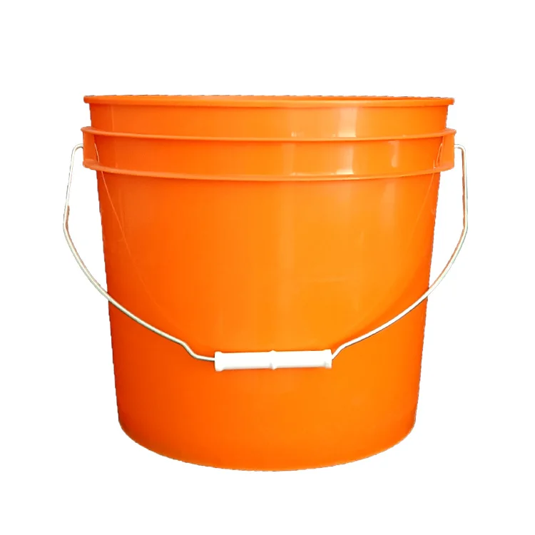 Recyclable Plastic 5 Gallon Car Wash Bucket with lid 20L Outdoor Bucket custom 20 liter plastic pail