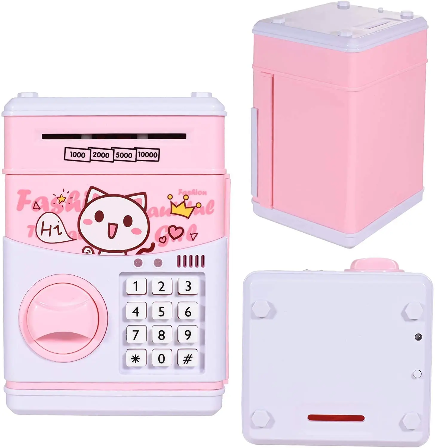 Money Bank with Password Cute ATM Piggy Bank Coin Can Electronic Piggy Bank for Kids