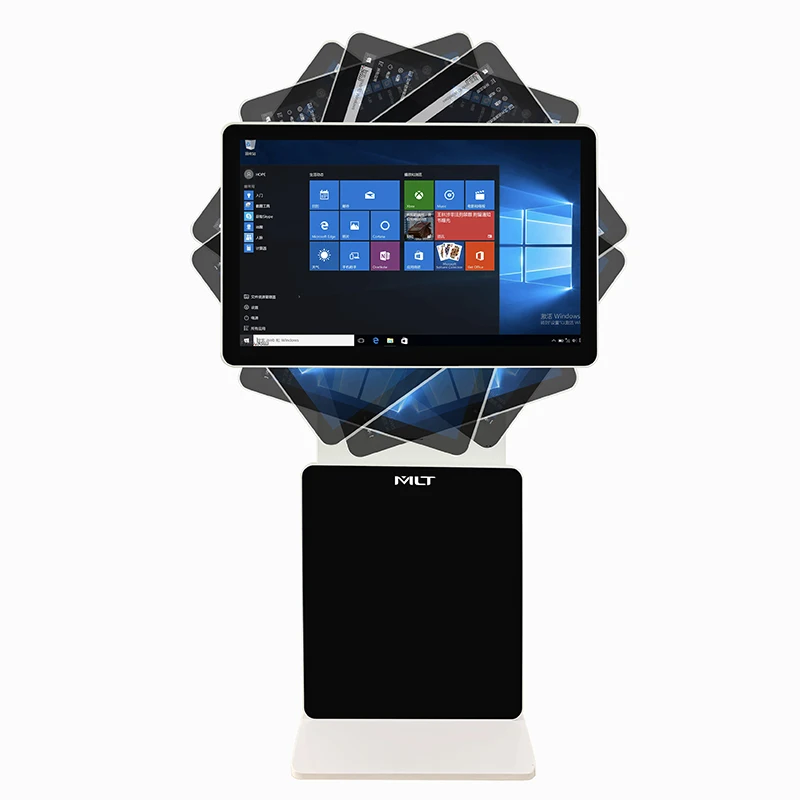  Рекламный киоск с ЖК-дисплеем moon media player высокое качество для помещений windows android вращающийся ЖК-дисплей рекламный