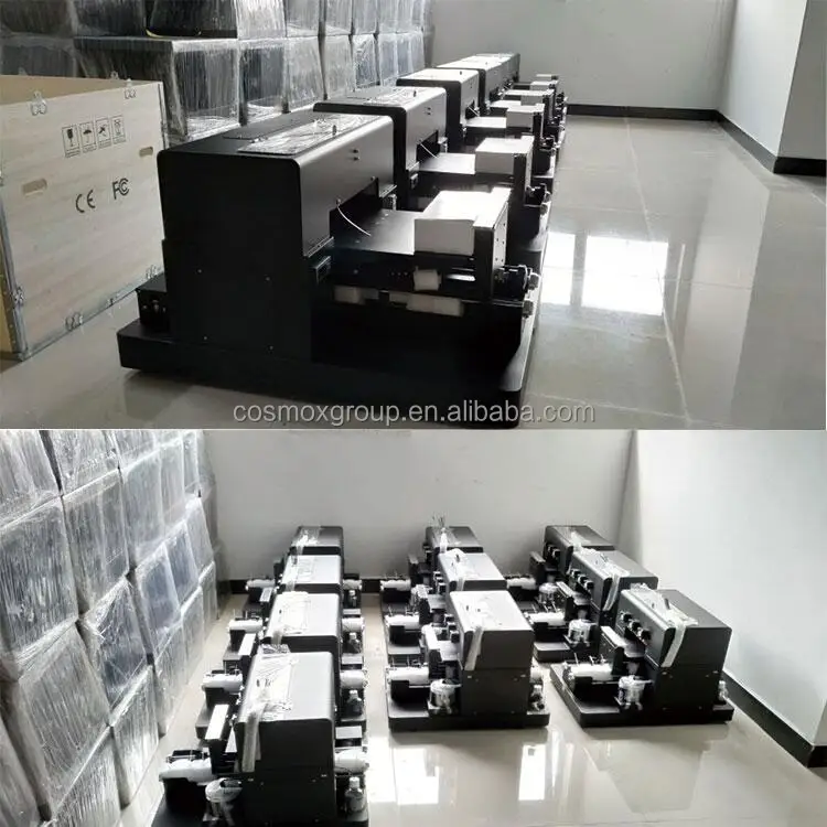 Multifunctional Digital inkjet flatbed A3 A4 led uv 3d printer machine for phone case mobile tile acrylic printing machine