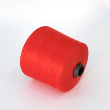 UG 28/2 50% viscose 22% nylon polyamide 28%  polyester core spun angola crochet weaving knitting wool blended melange fancy yarn