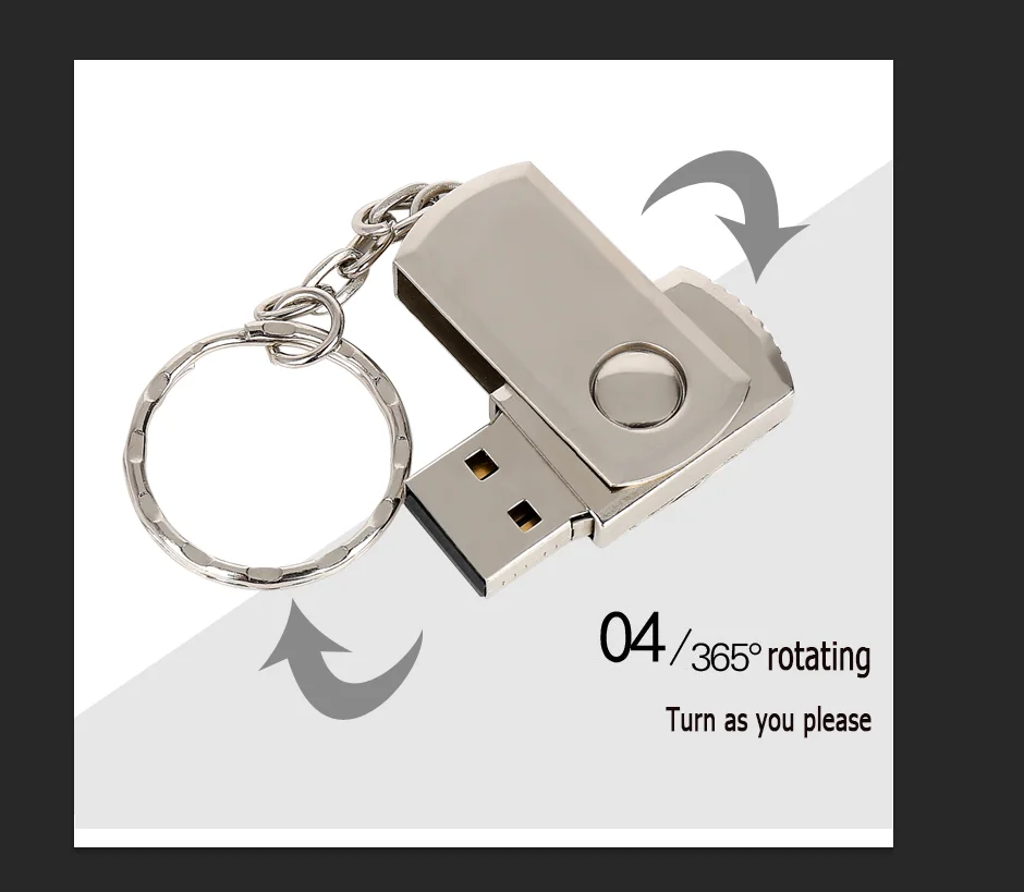 
2021 Hot Sale Shenzhen Factory Low Cost Metal Mini Usb Flash Drive 128Gb 64Gb 32Gb 