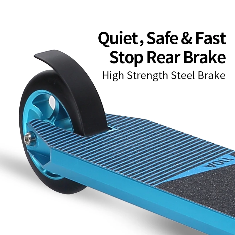 Customized Design rainbow Freestyle 360 T Shape Extreme Pro Stunt Adult Scooter