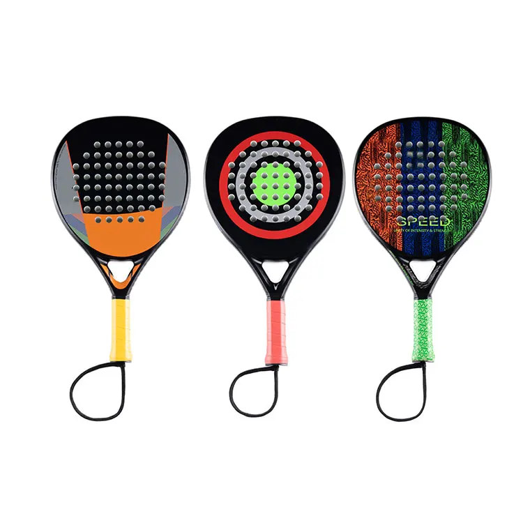 padel rackets supplier carbon fiber padel racket  palas de padel tennis racket oem