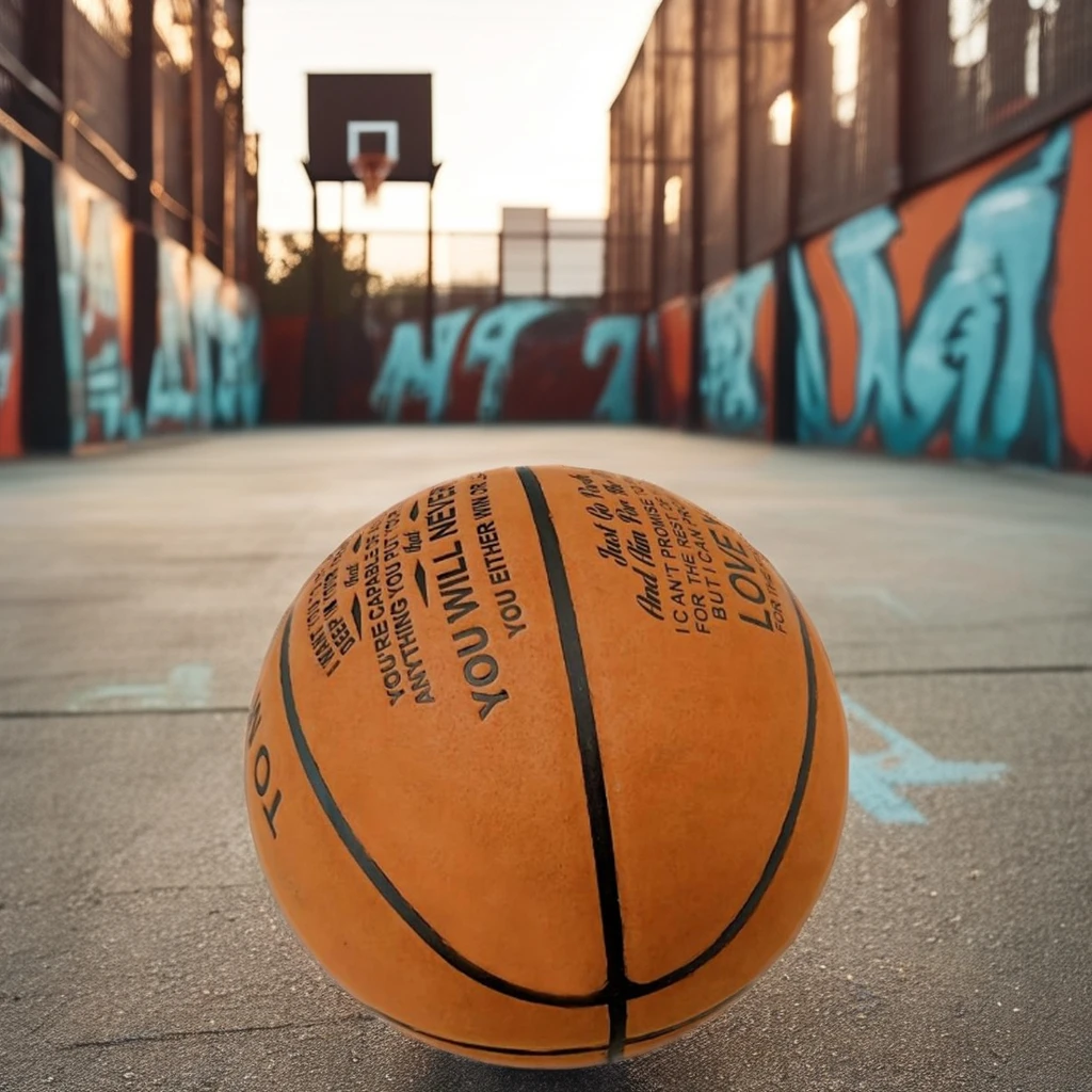 High Quality Custom Made Laminated Cow Leather Basketball Size 7 Printed PU Leather Ball for Training
