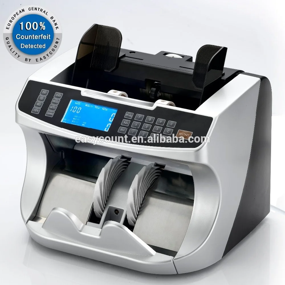 EC980 new design value counting LCD display beautiful performance money counter ,cash counter machine