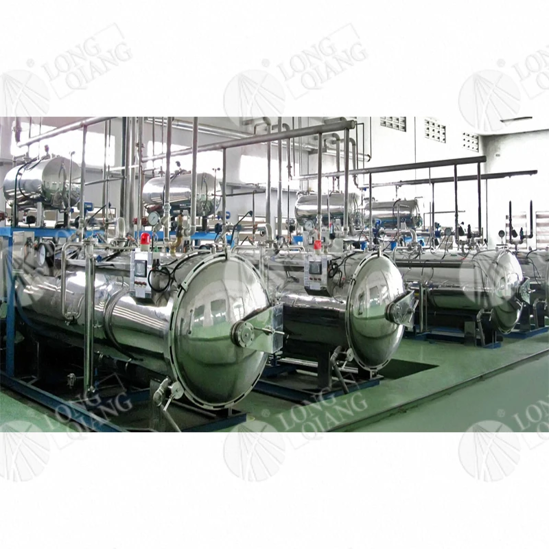 Small Scale Stainless Steel 304  retort machinery sea food equipment details autoclave kit water spray retort machine