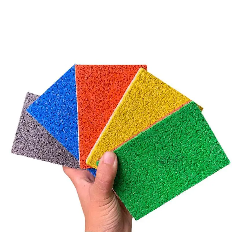 New Safety Recycled Colorful for Playground Artificial Grass Infill Swimming Pool Decks Flooring Surface