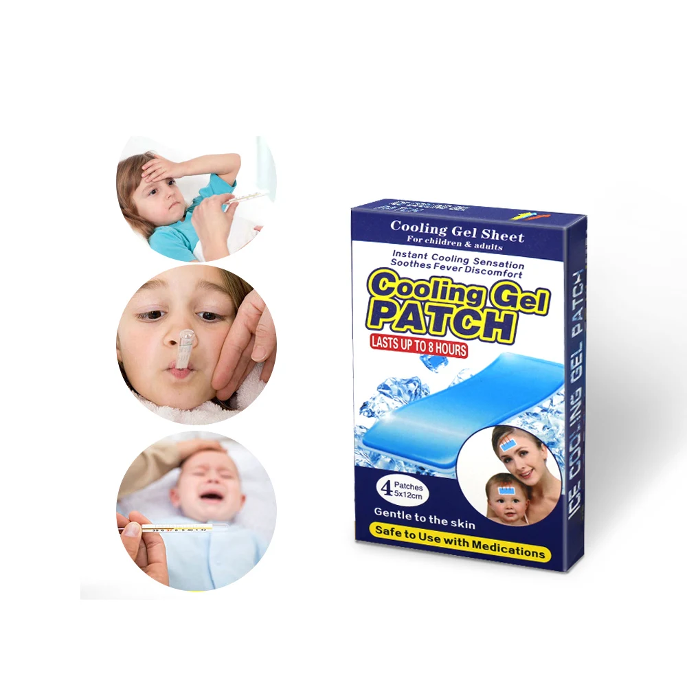 Custom Price Cool Patch For Fever Pain Relief Patches Anti Cooling Gel Pad