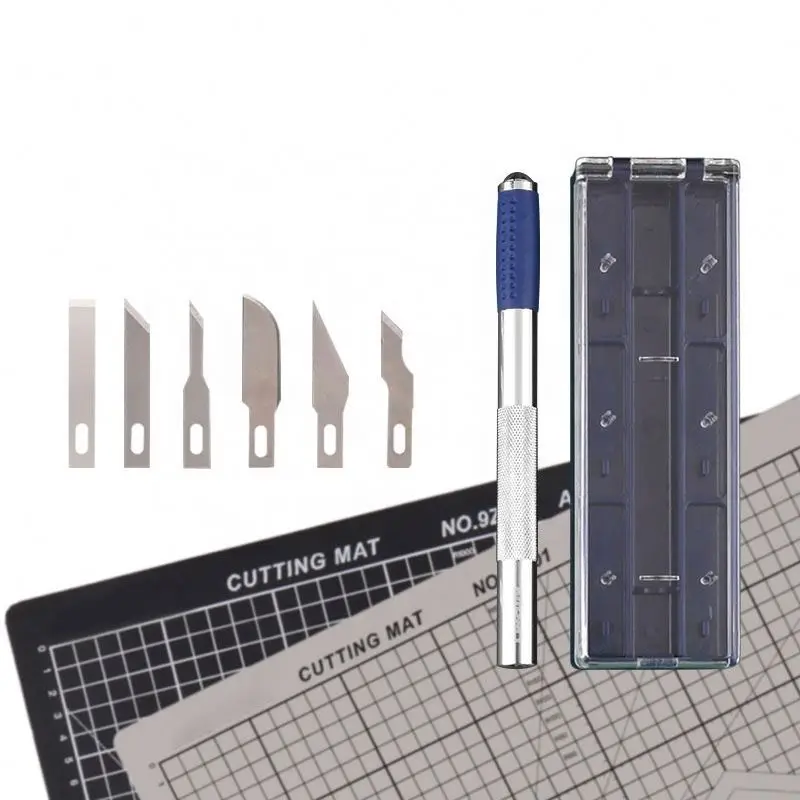Favorable High Precision 3-Knife + 10-Head Carving Craft Knife Set