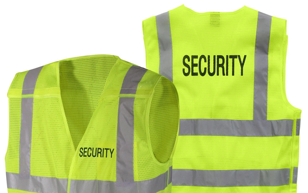 Hi Visibility Reflective Mesh Safety Vest With Reflective Strips Construction Work Vest Quality Standard Safety Workers Vest