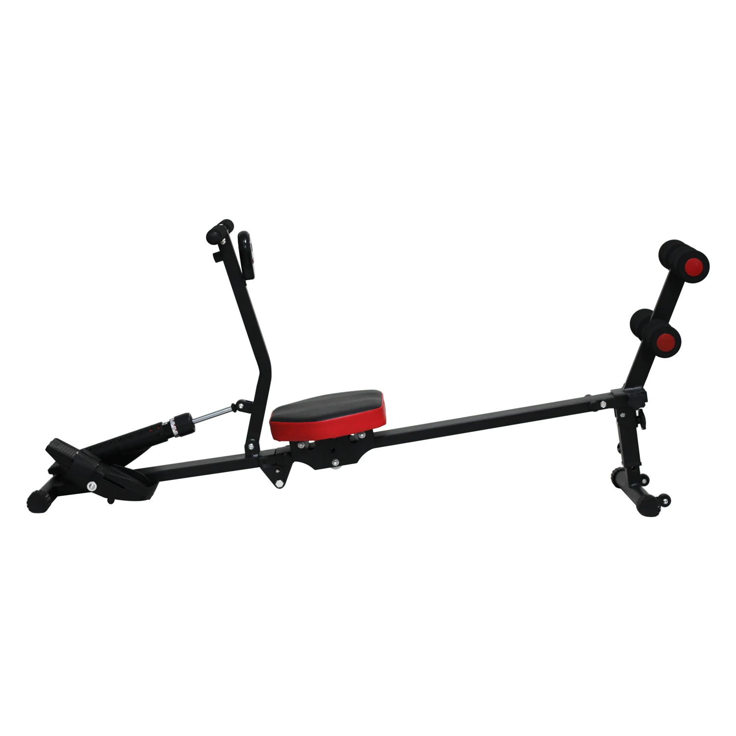 High Quality Fitness Equipment Two-section Splicing Rowing Machine with LCD Display Multi-functional Trainer