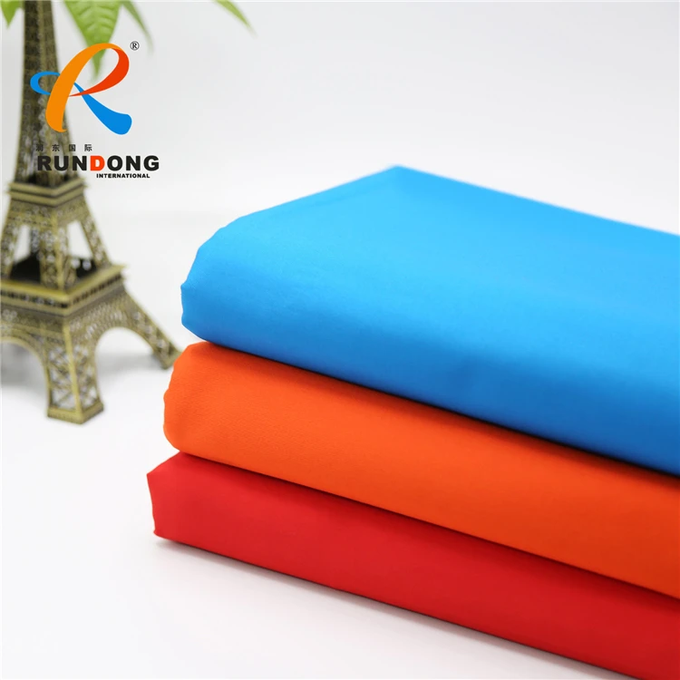 Rundong Hot product garments viscose  printed spandex polyester workwear  cotton twill fabric