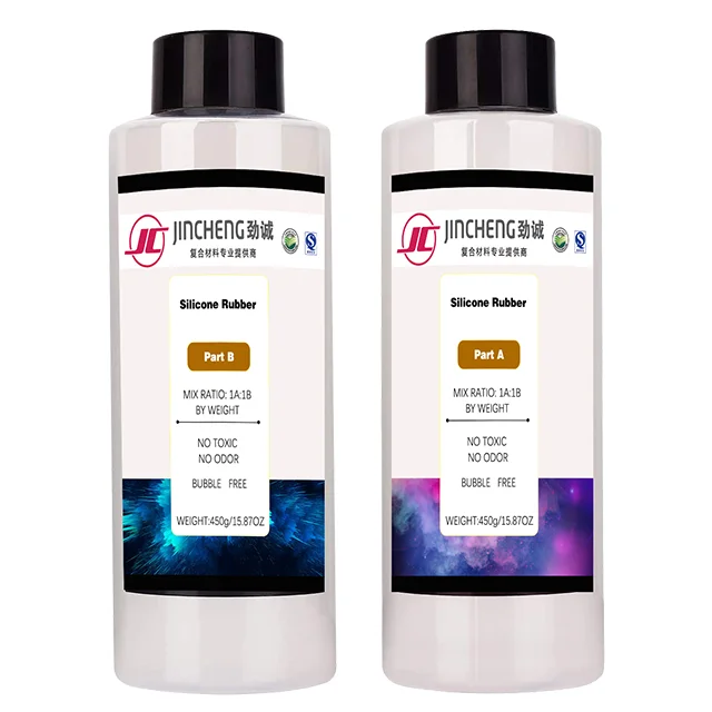 Набор для изготовления силиконовой формы, Прозрачная силиконовая резина, изготовление нетоксичной жидкости
