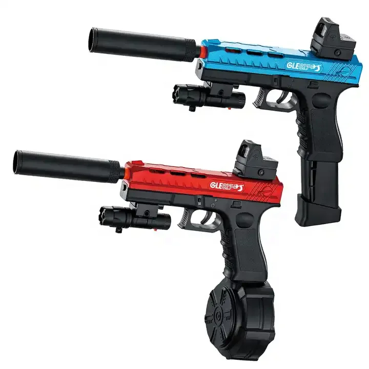 2024 Электрический G lock Splat Blaster игрушечный пистолет клип барабан брызги бластер замок для подарка