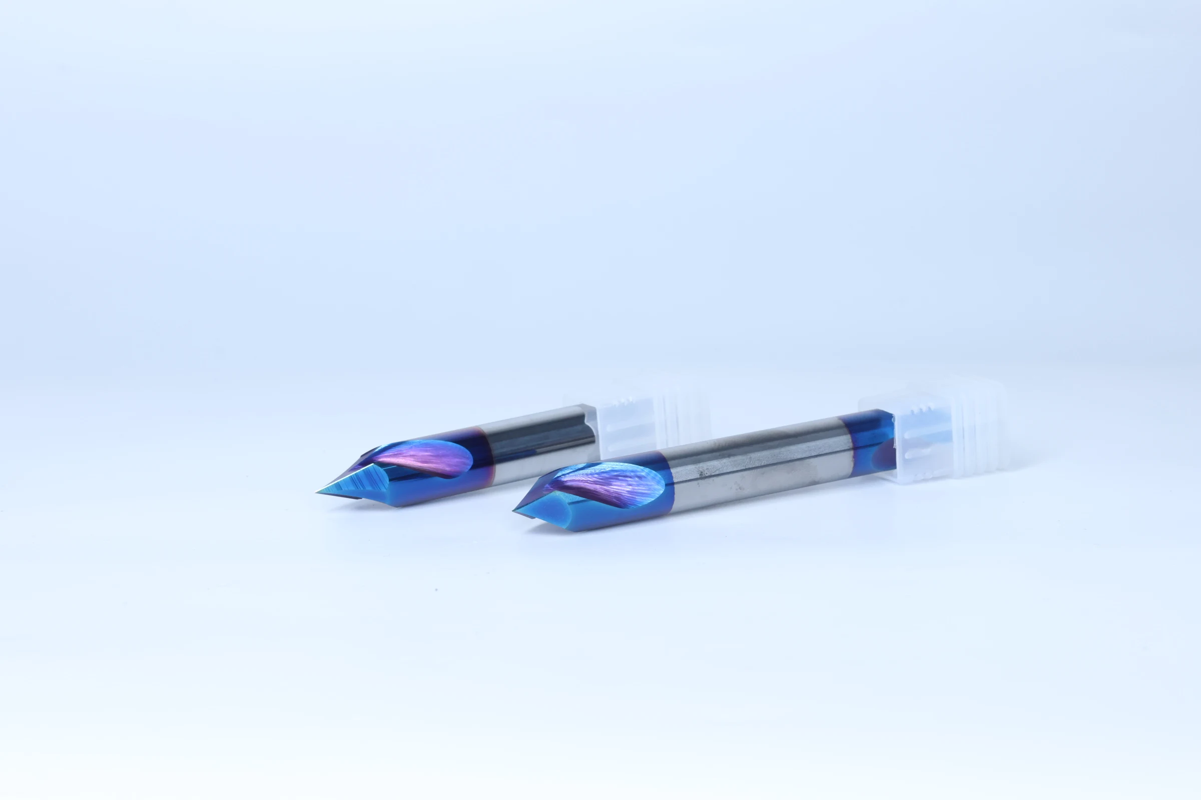 Low Cost 65 degree colorful aluminum milling cutter, centering drill, chamfering tool