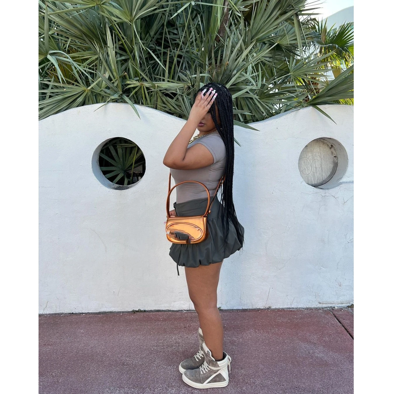 QuiteS New Micro Short Dress Summer High-Waisted Pleated Pouffant Skirt Hot Girls Short Sexy Mini Skirt Y2k Clothing Girls