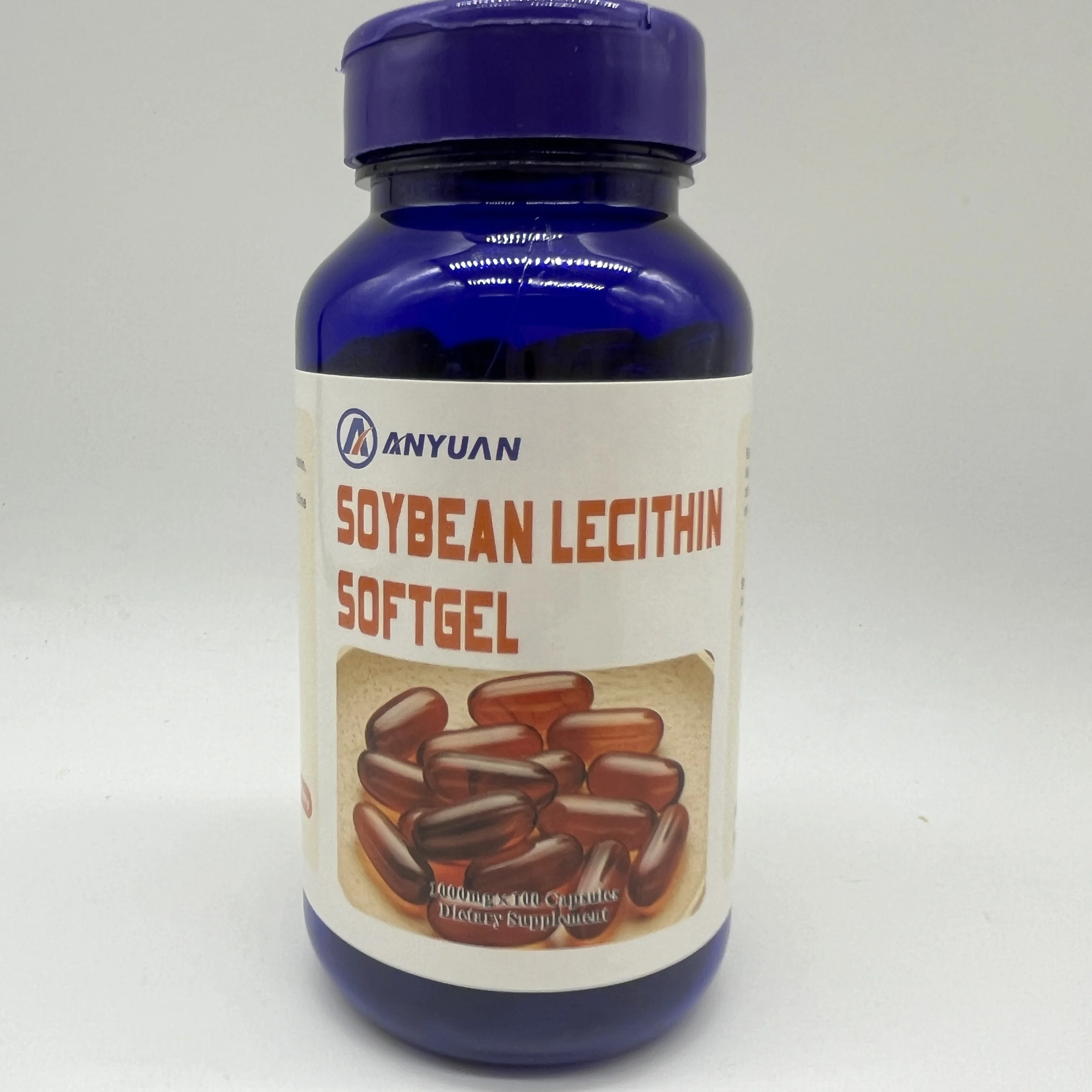 Soy lecithin Capsule Vessels Soybean Lecithin Soft Gel Capsule