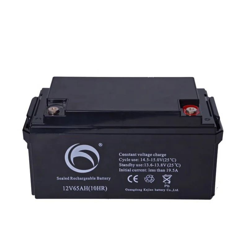 Factory Price Deep Cycle Maintenance Free Sealed AGM Battery Solar Energy Storage 12 volt 12V 55Ah 60Ah 65Ah Lead Acid Batteries