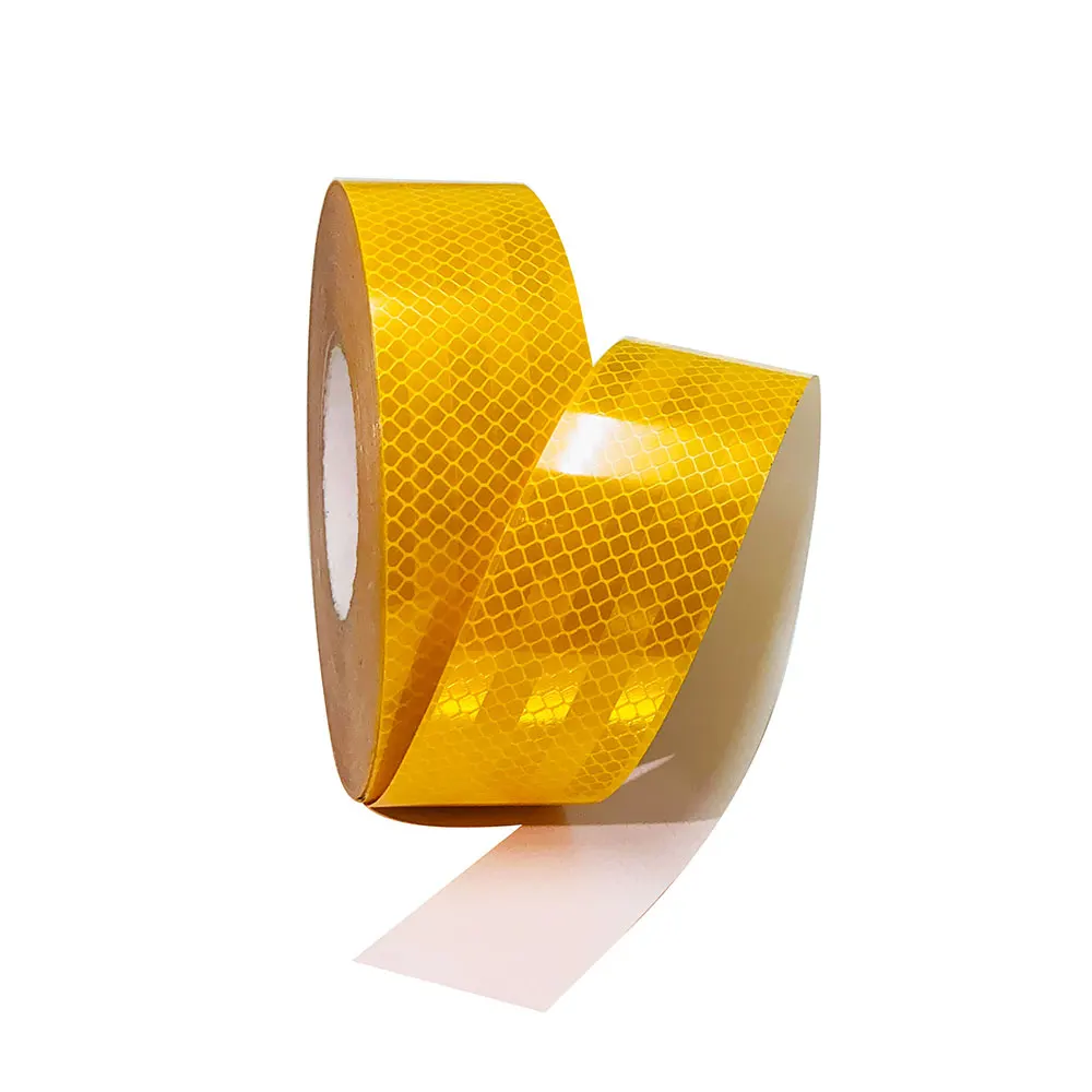 Diamond Grade Crystal Self Adhesive Retro PVC Reflective Safety Tape