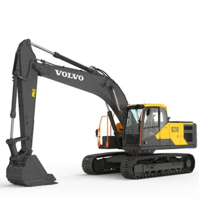 Дешевый б/у Volvo EC210DL EC210 EC240 EC290 экскаватор 21ton Средний гидравлический гусеничный