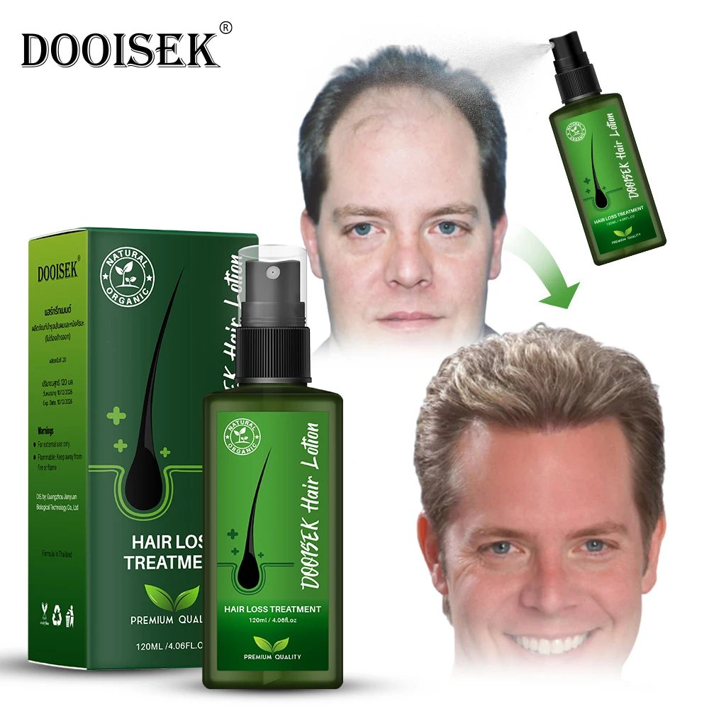 120ml Growth Essential Oil Serum Anti Hair Loss Products Fast Grow Hair Thinning Treatment Thailand Hair Lotion Spray