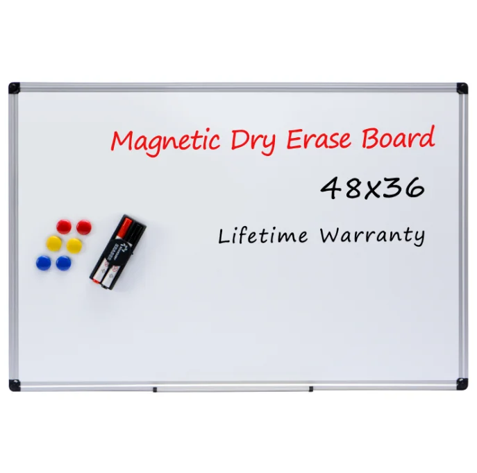 Wholesale cheap price whiteboard magnetic with multi size