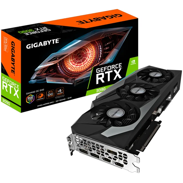 Игровая видеокарта для Gigabyte GeForce RTX 3090 OC 24G Magic eagle gpu игровая графическая карта ПК с поддержкой rtx3090 24 ГБ GDDR6X охлаждающий