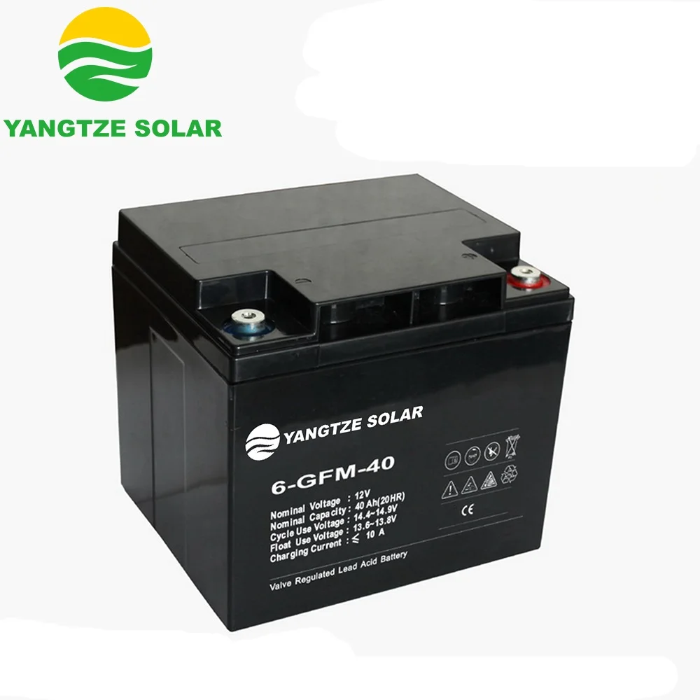 Wholesale Low Price Deep Cycle 12V 40ah  35AH  38AH  AGM VRLA Rechargeable Battery