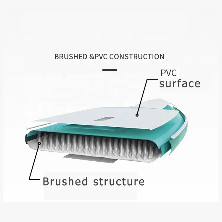 Drop shipping SUP Racing surfboard inflatable surfing board with fins