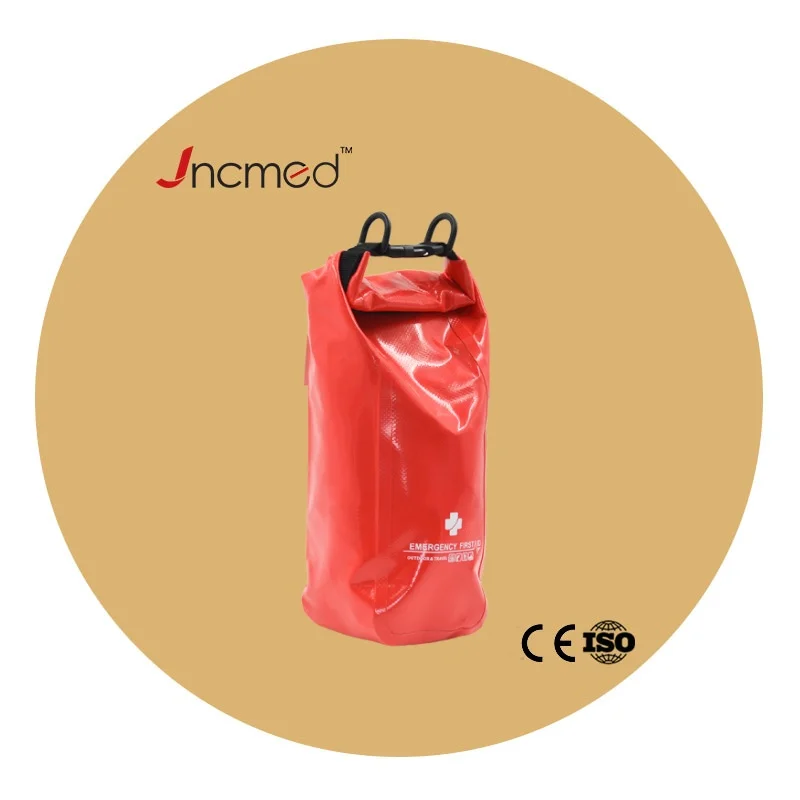 Survival First Aid Kit 123pcs Waterproof Boat Emergency Kit for Fishing Kayaking Boating Swimming Camping Rafting Beach