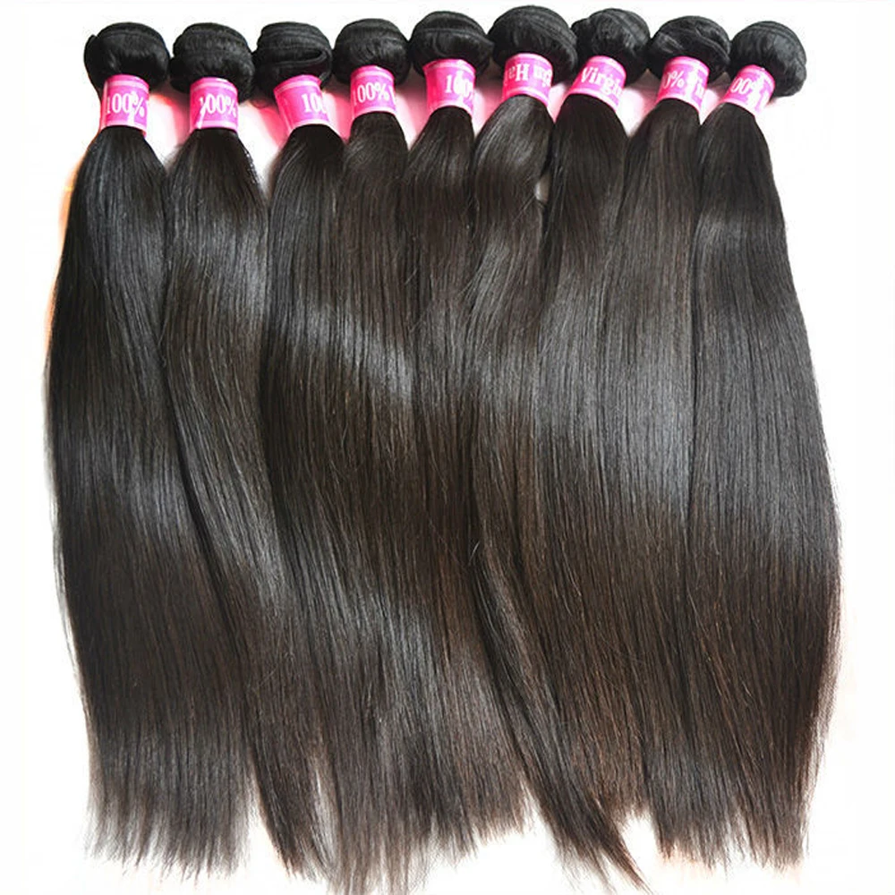 Best selling Peruvian straight hair high quality 100% virgin human hair bundles for black women