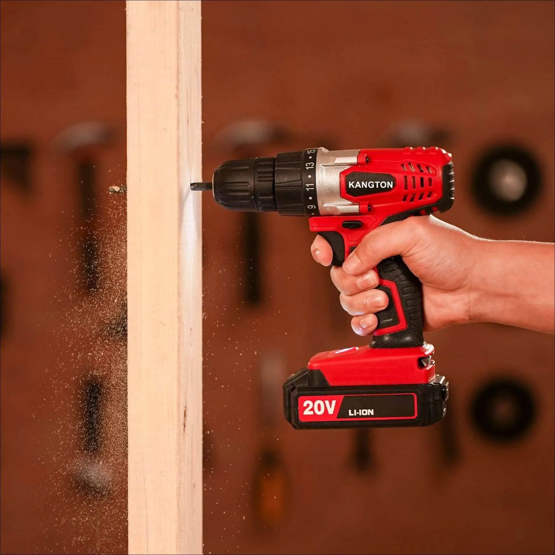 
KANGTON 12V Max Power Cordless Drill Electric Impact Driver 